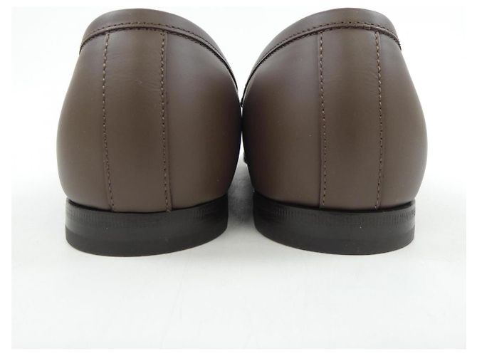 Tênis de couro Gucci Marrom - vista 5