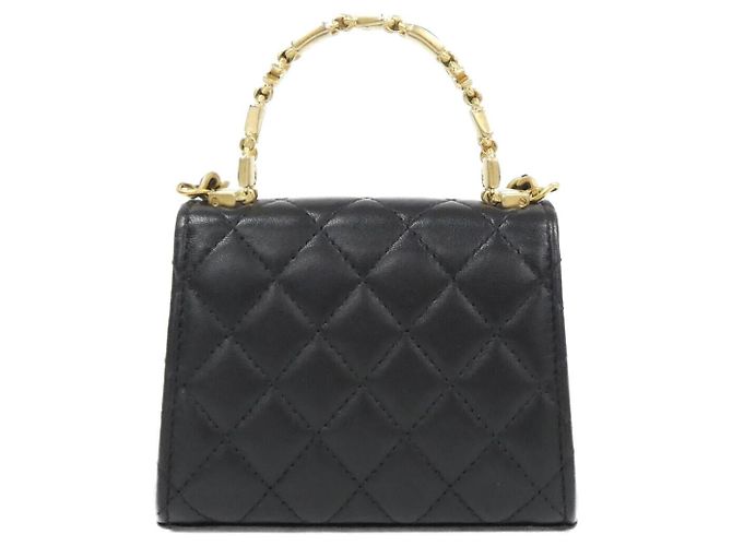 Chanel AP2944 Clutch con catena in agnello Nero - vista 2
