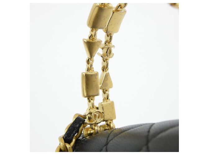 Chanel AP2944 Clutch con catena in agnello Nero - vista 6