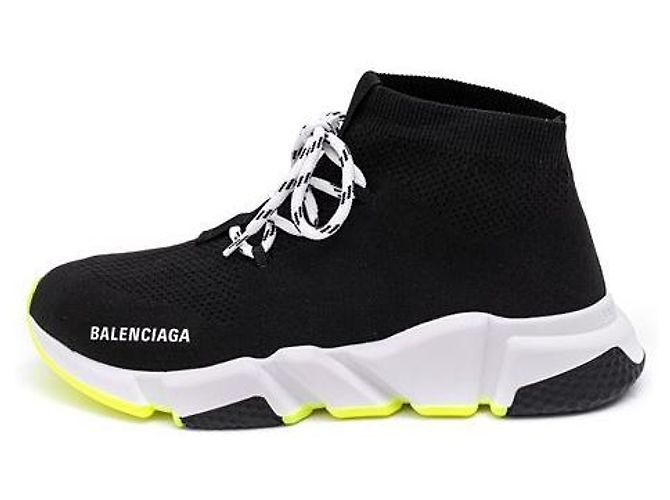 Balenciaga Sneakers Speed Raceup da uomo Bianco - vista 7
