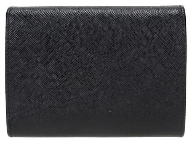 Prada Cartera Saffiano Negro - vista 3