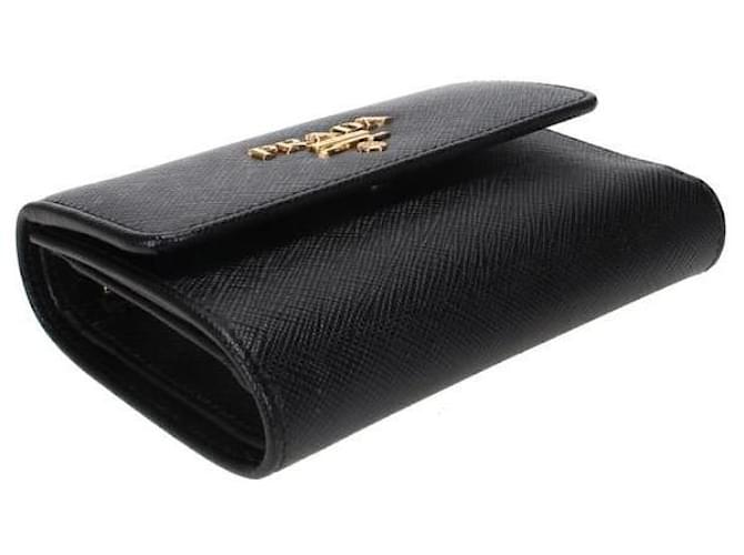 Prada Cartera Saffiano Negro - vista 4