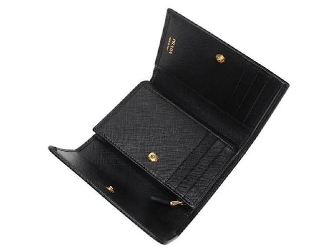 Prada Cartera Saffiano Negro - vista 5