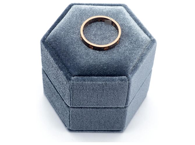 Cartier Love Ring Small Model Size Pink Gold - view 12