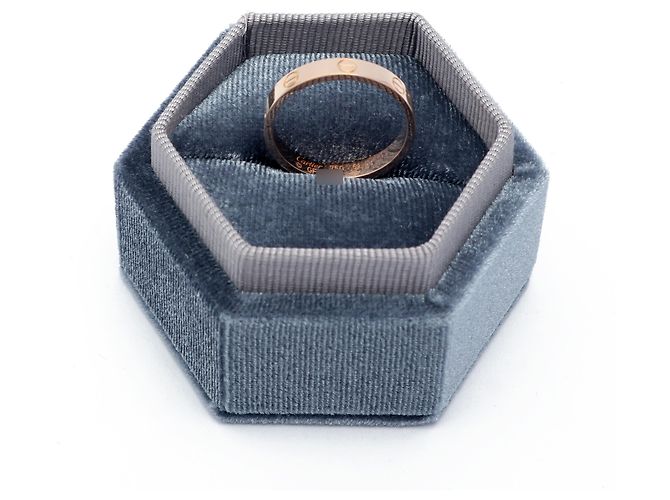 Cartier Love Ring Small Model Size Pink Gold - view 14