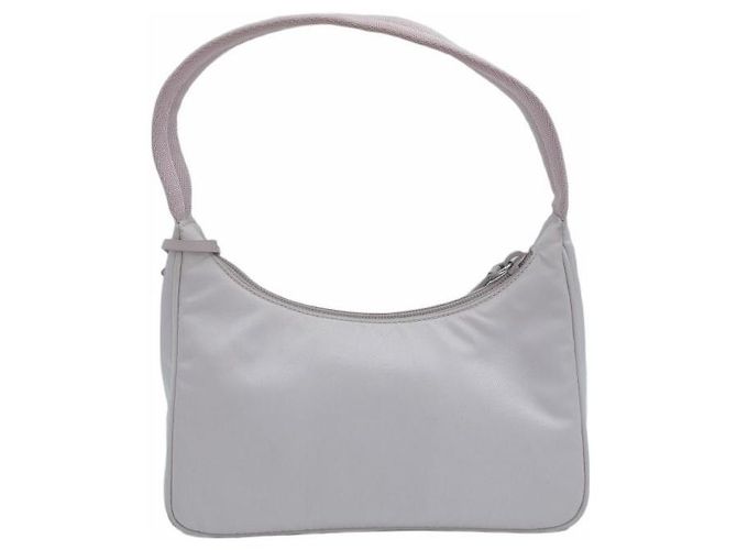 Prada Mini borsa Hobo in nylon Re-Edition Rosa - vista 4
