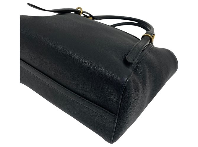 Prada Borsa Tote e Borsa a Spalla Bitelogrein Flap Nero - vista 6