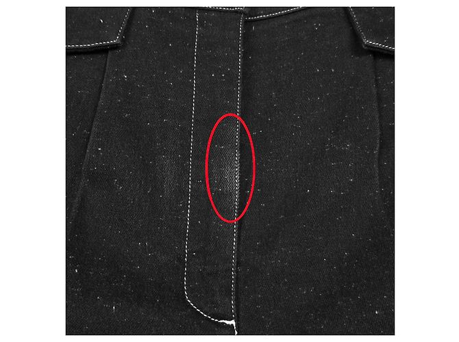 Chanel Pantalones con costuras para mujer Negro - vista 5