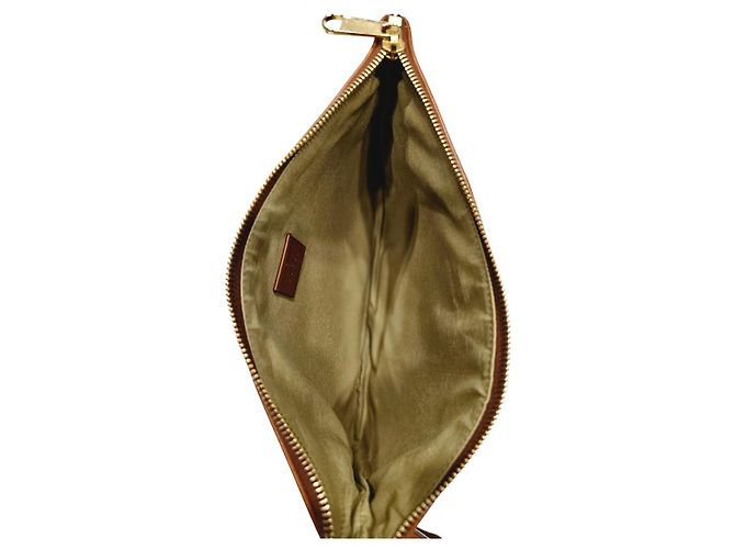 Gucci Vintage Canvas Clutch Braun - Ansicht 7