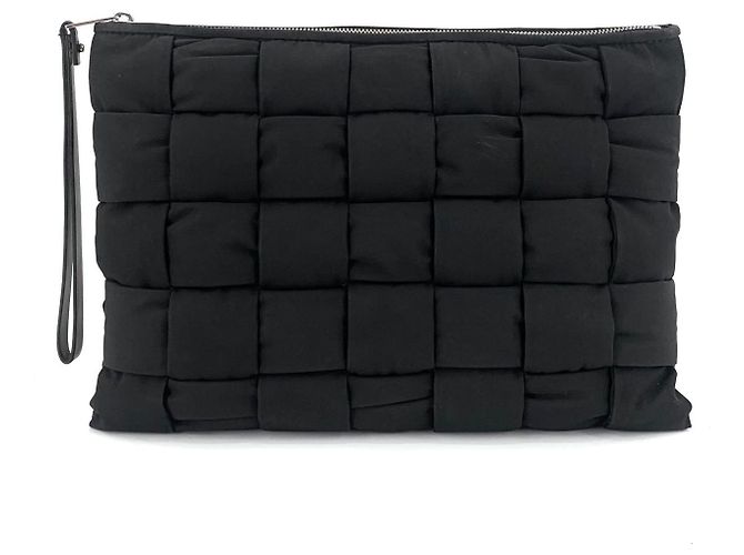Bottega Veneta Clutch Cassette con tracolla piatta Large - vista 2
