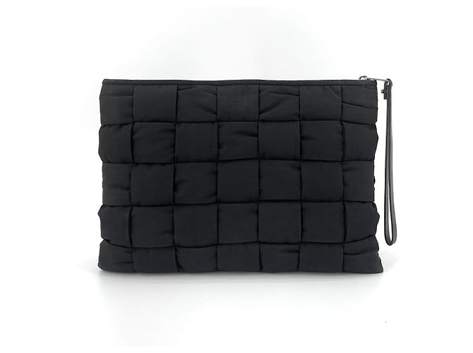 Bottega Veneta Clutch Cassette con tracolla piatta Large - vista 3