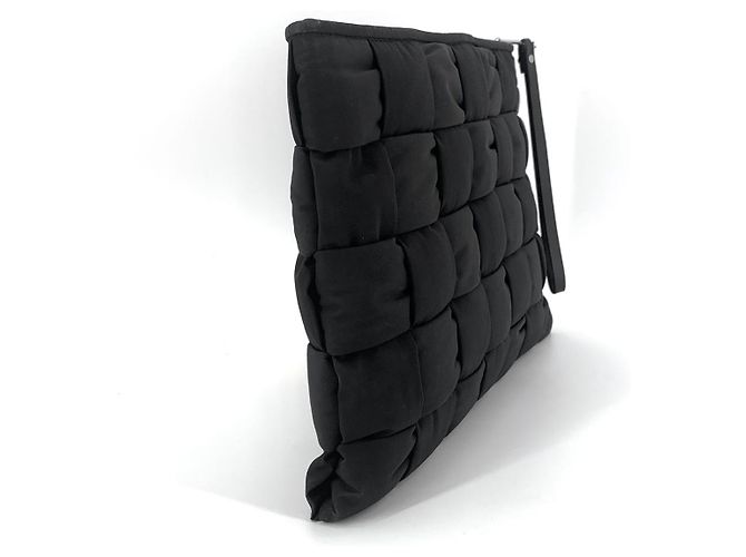 Bottega Veneta Clutch Cassette con tracolla piatta Large - vista 4