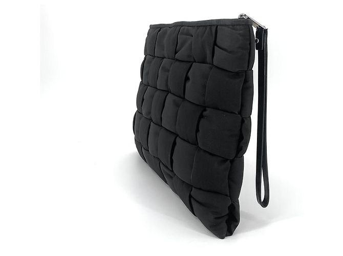 Bottega Veneta Clutch Cassette con tracolla piatta Large - vista 5
