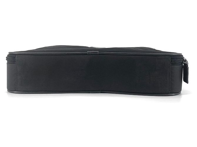 Prada Valigetta e Tote Bag in Re-Nylon con Logo Triangolare, Borsa a Spalla Nero - vista 6