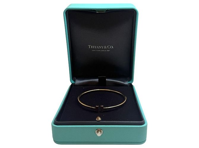 Tiffany & Co Bracciale sottile in filo oro rosa - vista 6