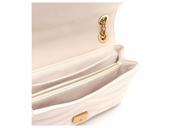 Louis Vuitton Borsa a Spalla e Borsa a Tracolla New Wave Chain Bianco - vista 7