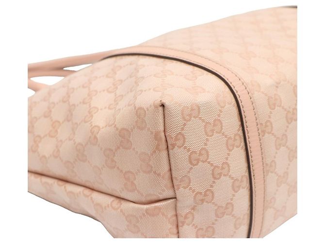 Gucci Borsa a tracolla shopper Supreme in tela Rosa - vista 14