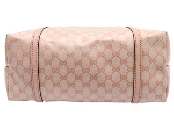 Gucci Borsa a tracolla shopper Supreme in tela Rosa - vista 15
