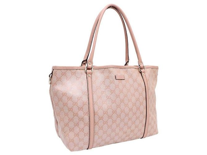 Gucci Borsa a tracolla shopper Supreme in tela Rosa - vista 2
