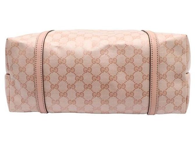 Gucci Borsa a tracolla shopper Supreme in tela Rosa - vista 7