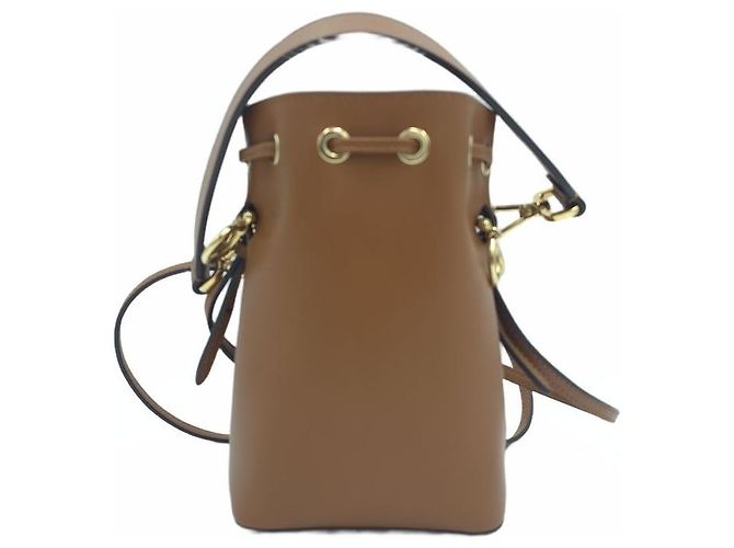 Fendi Mon Tresor Mini Bucket Bag Braun - Ansicht 14