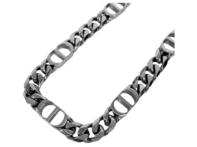 Dior Ikonische Gliederkette mit Silber-Finish - Ansicht 4