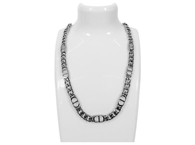 Dior Ikonische Gliederkette mit Silber-Finish - Ansicht 8