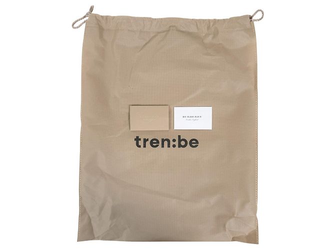 Burberry Leder-Tote-Tasche mit Tragegriff Medium Schwarz - Ansicht 12
