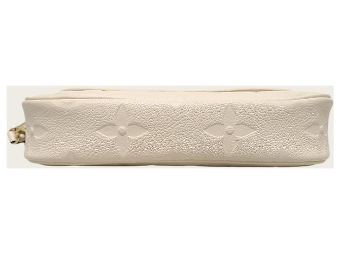 Louis Vuitton Portafoglio con catena Monogram Empreinte beige Ivy Marrone - vista 6