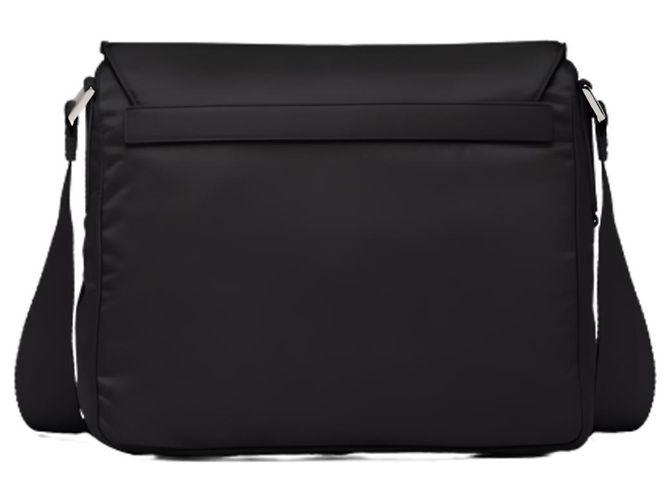 Prada Borsa a tracolla in nylon con logo a triangolo - vista 6