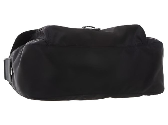 Prada Borsa a tracolla in nylon con logo a triangolo - vista 7