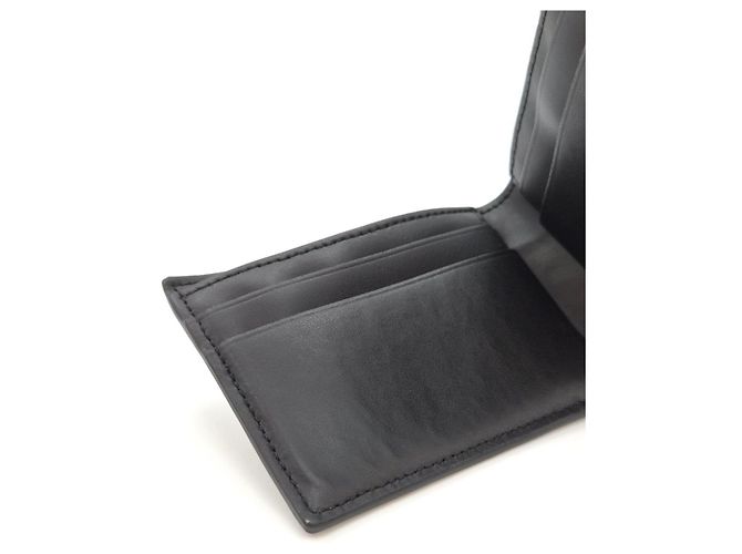 Valentino Logo Slim Wallet Black - view 13