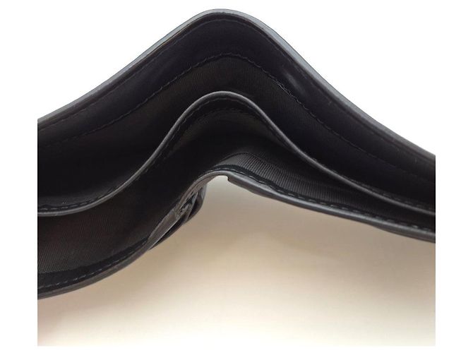 Valentino Logo Slim Wallet Black - view 15