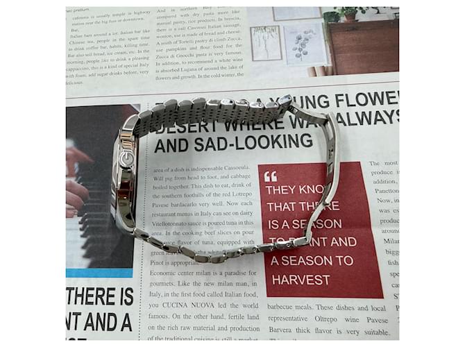 Gucci Bracciale G-Timeless Quadrante Blu Grano di Riso - vista 19