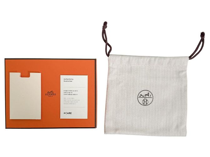 Hermès Borsa a tracolla cintura portafoglio compatto Constance Slim Epsom Nero Oro D'oro - vista 18