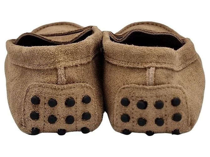Tod's Mocassini da guida in scamosciato Marrone - vista 4