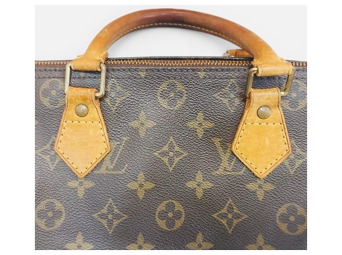 Louis Vuitton Monogram Speedy Tote Bag Braun - Ansicht 6