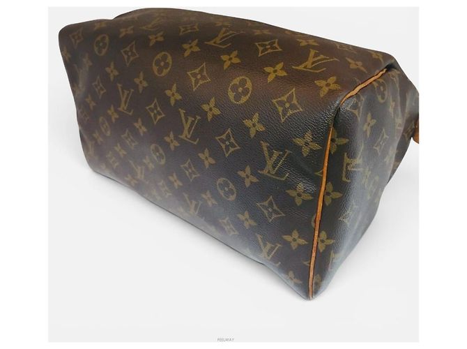 Louis Vuitton Monogram Speedy Tote Bag Braun - Ansicht 7