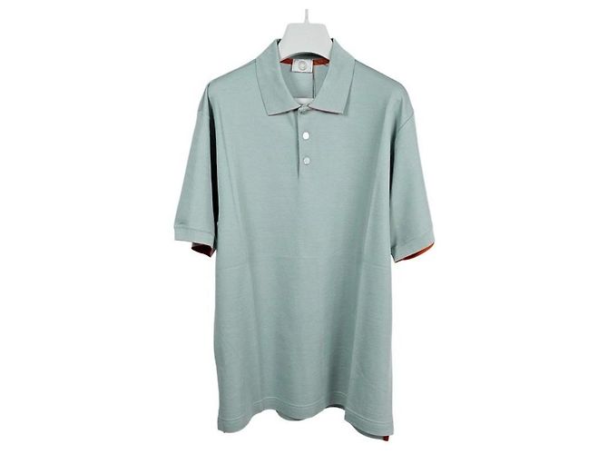 Hermès Technisches Kurzarm-Poloshirt für Herren Grün - Ansicht 6