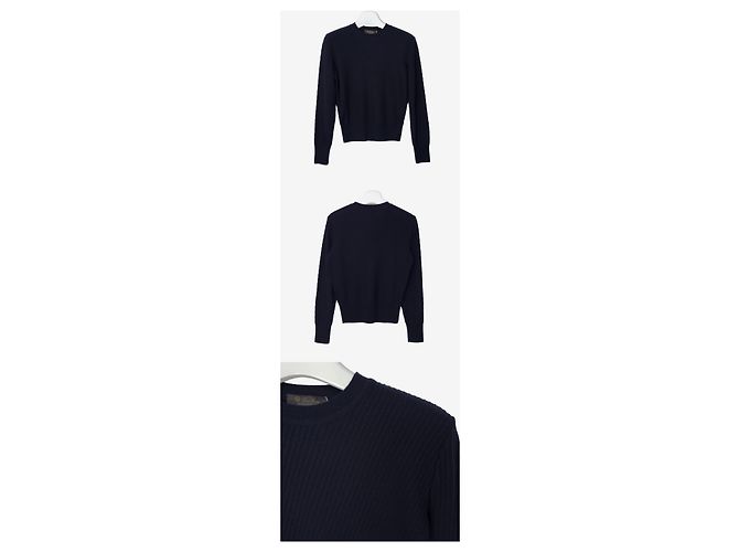 Loro Piana Kaschmirstrick navy - Ansicht 2