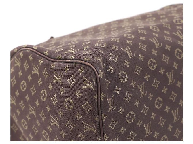Louis Vuitton Bolso Tote Monogram Mini Rinse Speedy Castaño - vista 6