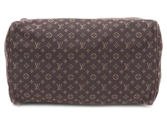 Louis Vuitton Bolso Tote Monogram Mini Rinse Speedy Castaño - vista 8