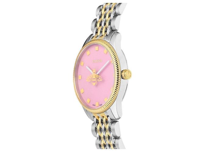 Gucci Reloj de metal para mujer G-Timeless Moving Bee Plata - vista 8