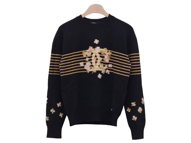 Chanel Tejido de punto con estampado floral sin usar Multicolor - vista 4