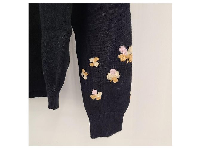 Chanel Tejido de punto con estampado floral sin usar Multicolor - vista 6