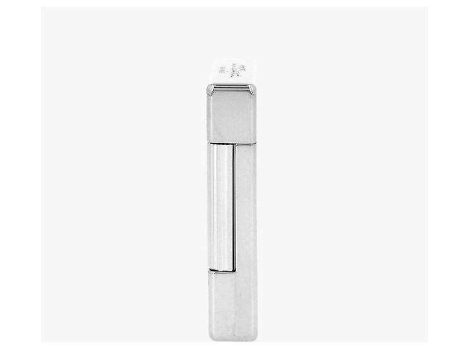 St Dupont Cinetic Silver Lighter with Initials Silvery - view 6