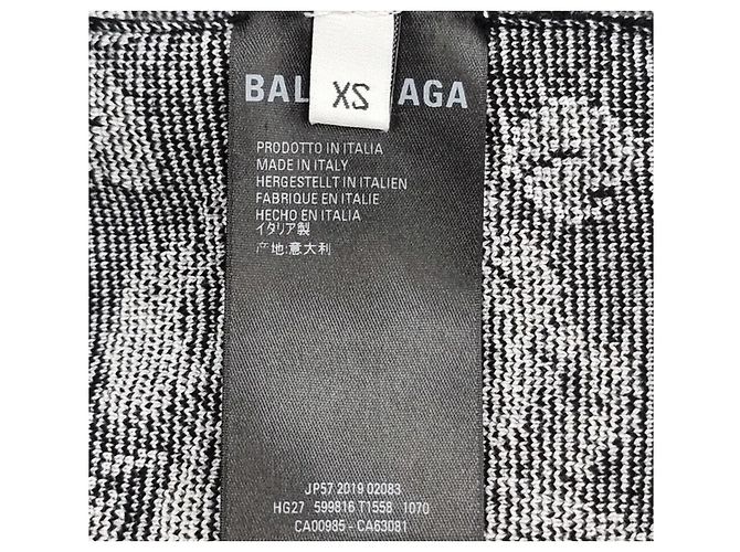 Balenciaga Strickpullover mit Blumenmuster aus Wollmischung und Stehkragen - Ansicht 5