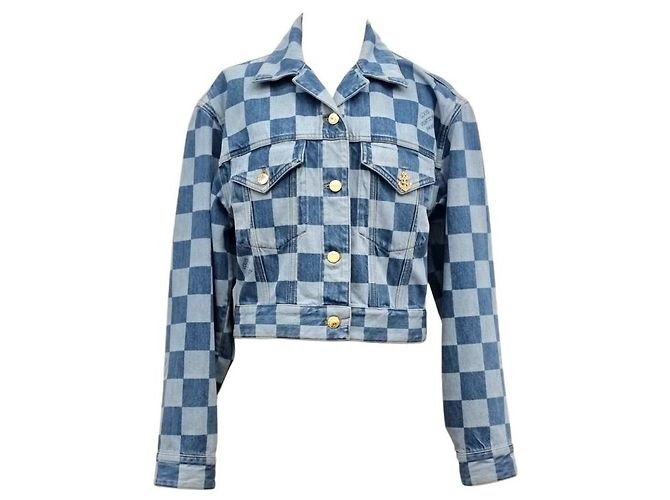 Louis Vuitton Chaqueta vaquera Azul - vista 4
