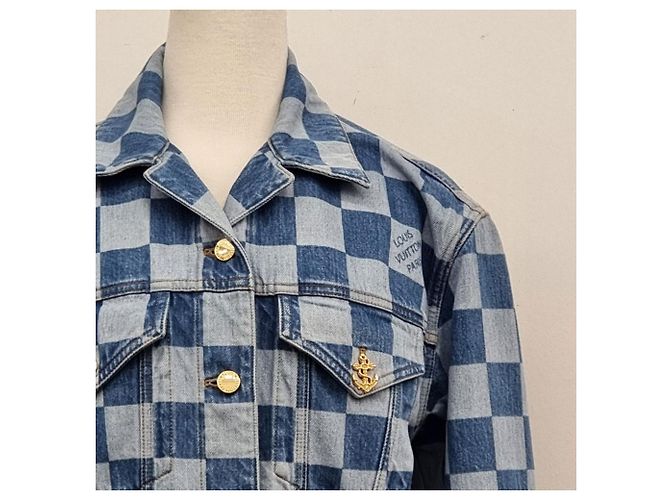 Louis Vuitton Chaqueta vaquera Azul - vista 5