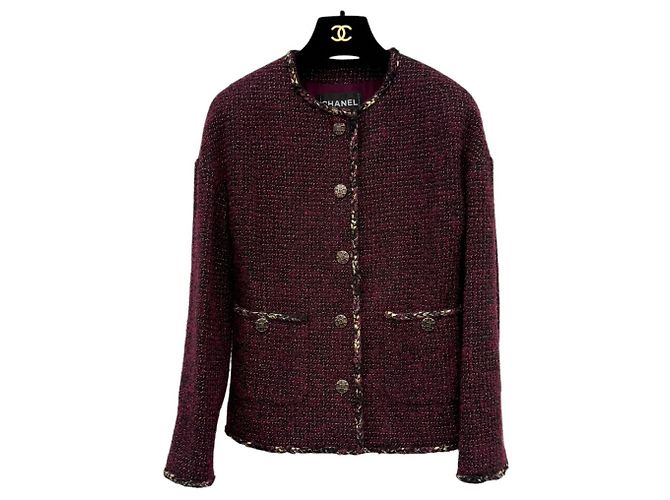 Chanel Giacca in tweed non utilizzata Nero - vista 4